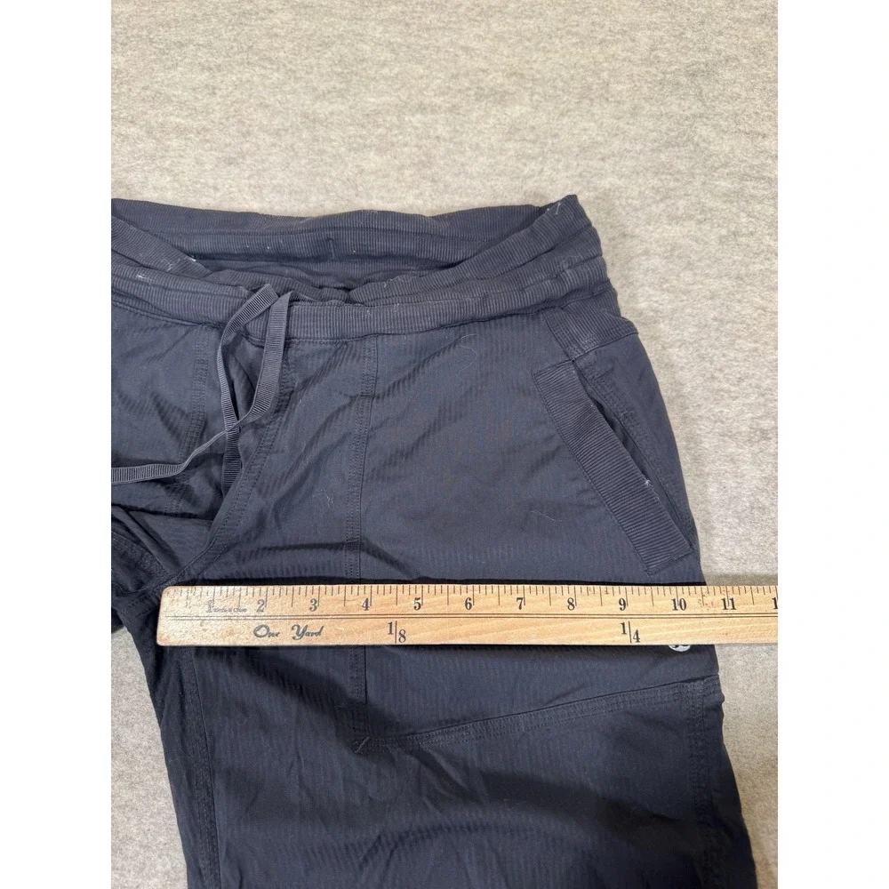 lululemon athletica Black Wide-Leg Track Pants